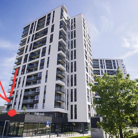 Apartament 150 Zaspa Vvita Z Prywatnym Ogrodem I Tarasem Gdansk Exterior photo